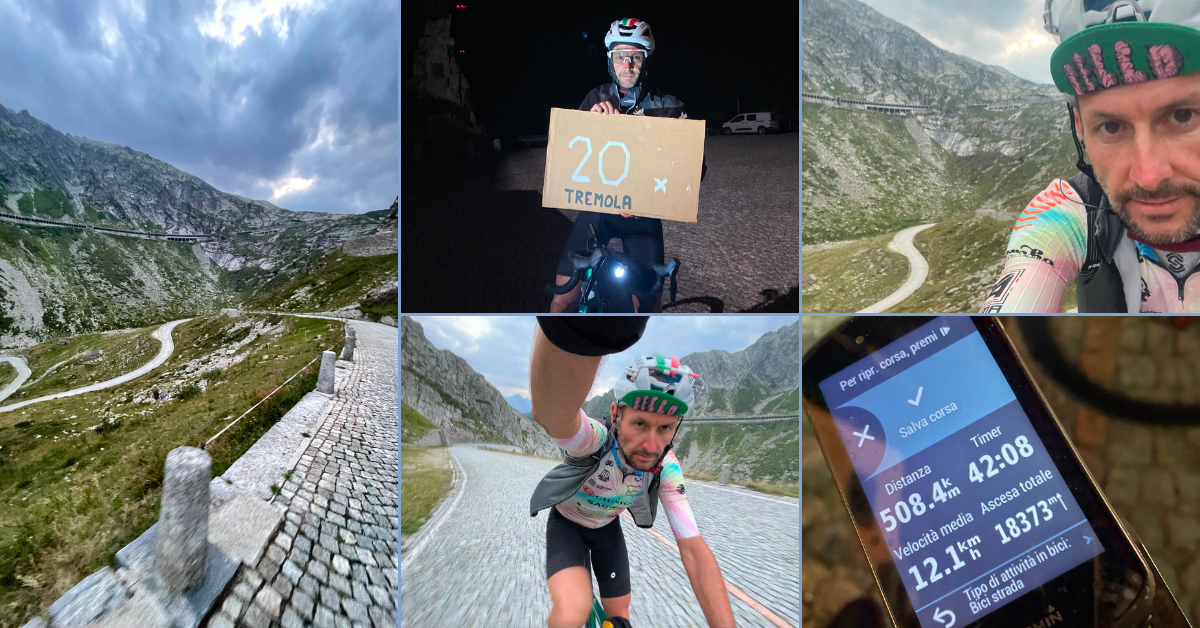 Samuele Filippi Doppio Everesting Ultra Gottardo