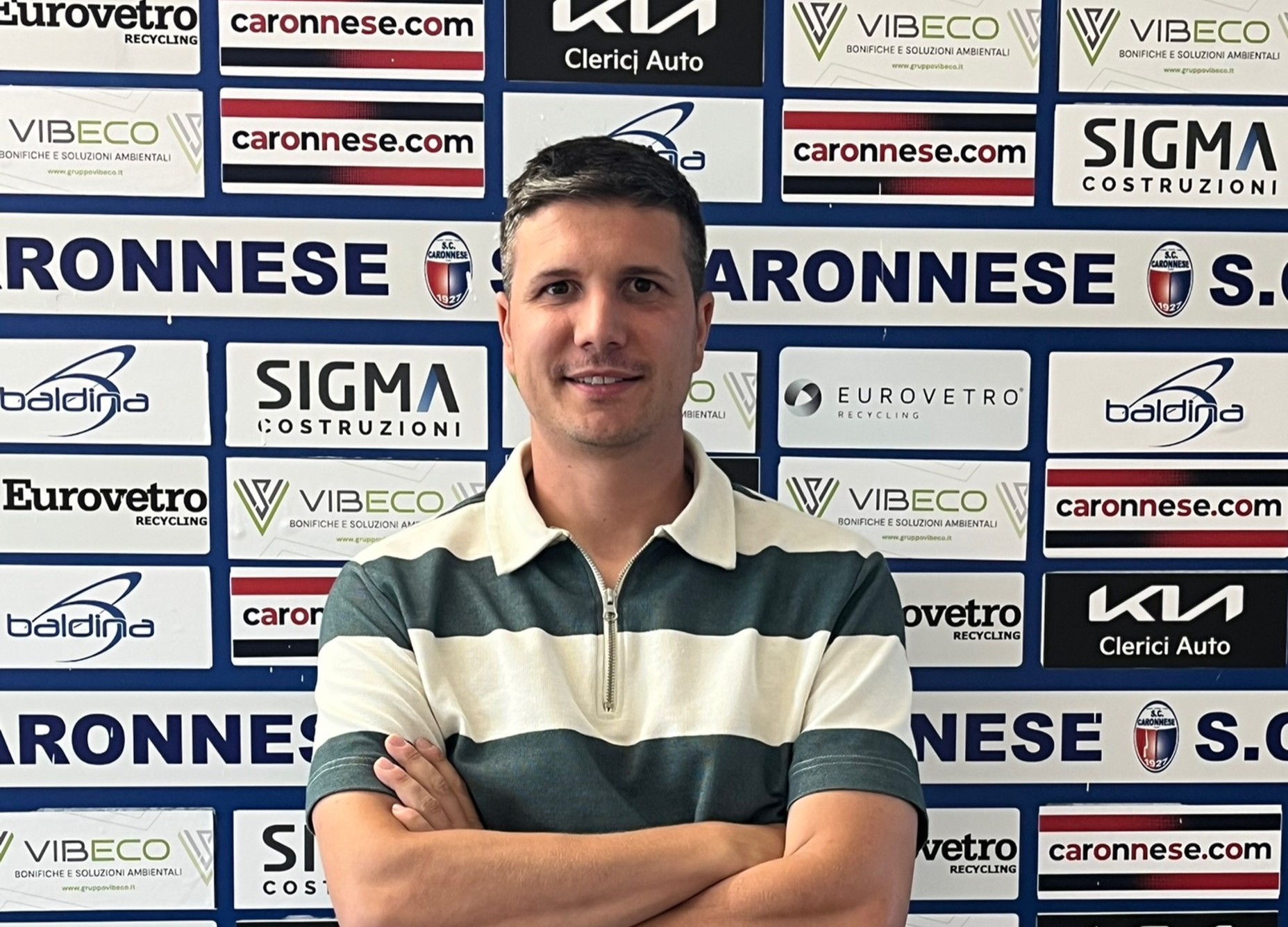 Caronnese – Ora è ufficiale, Andrea Tomasoni in panchina: “Riportiamo questo club dove merita”
