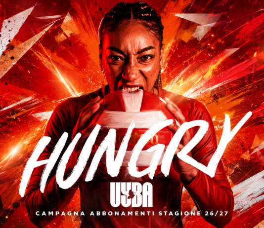 UYBA – HUNGRY: al via la nuova campagna abbonamenti per la stagione 2026/27