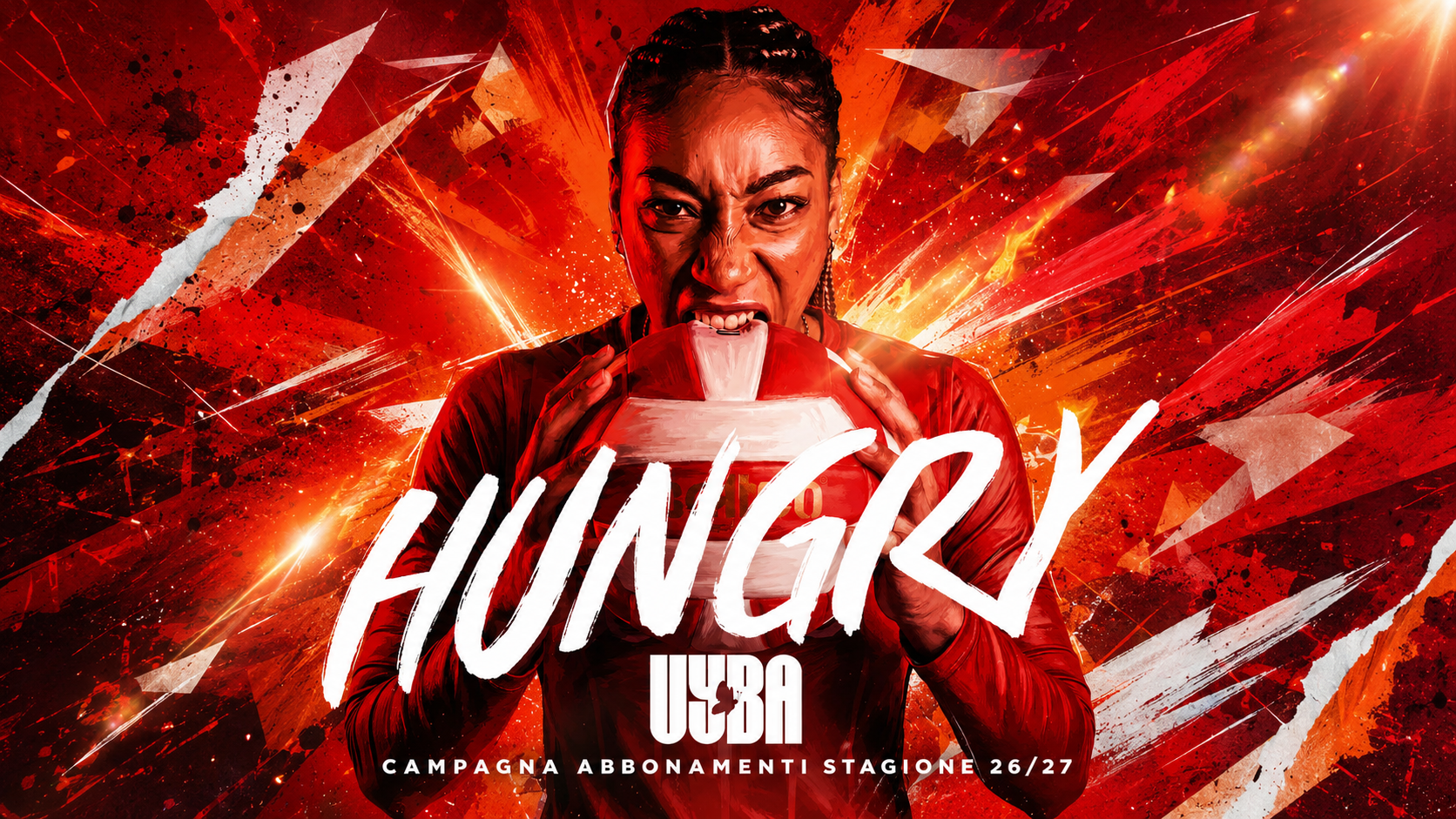 UYBA – HUNGRY: al via la nuova campagna abbonamenti per la stagione 2026/27