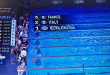 Argento vivo! Il quartetto di Martinenghi chiude gli Europei con un secondo posto nella finale 4×100 misti