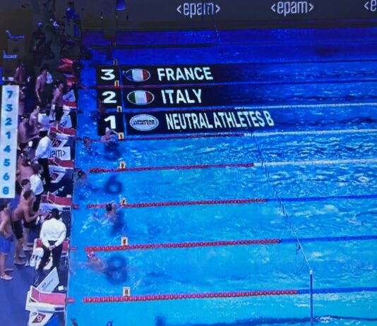 Argento vivo! Il quartetto di Martinenghi chiude gli Europei con un secondo posto nella finale 4×100 misti