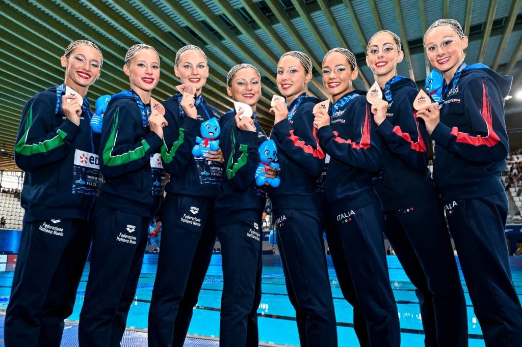 Europei di Nuoto Sincronizzato – Tripletta di bronzi per l’Italia: Pedotti e Macchi protagoniste