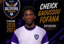 Colpaccio in difesa per la Valcuviana: ufficiale l’arrivo di Cheick Fofana