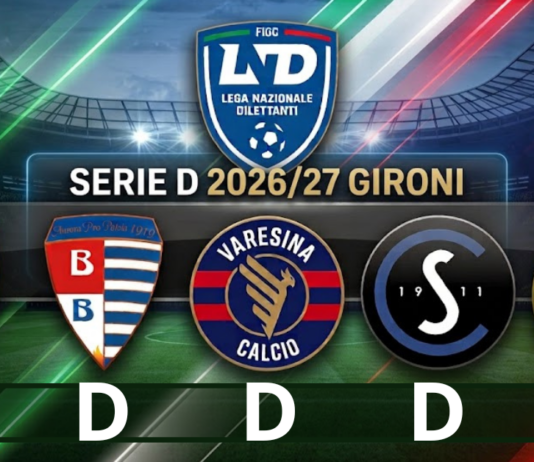 All-in varesotto nel Girone D! Varese, Pro Patria, Varesina, Solbiatese e Castellanzese con toscane ed emiliane