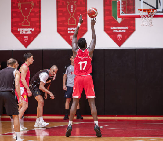 Pallacanestro Varese, oggi pomeriggio lo scrimmage con Milano a porte chiuse