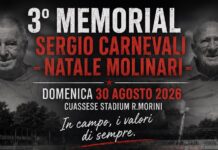 Il Memorial Carnevali/Molinari cresce ancora: domenica da non perdere in casa Cuassese