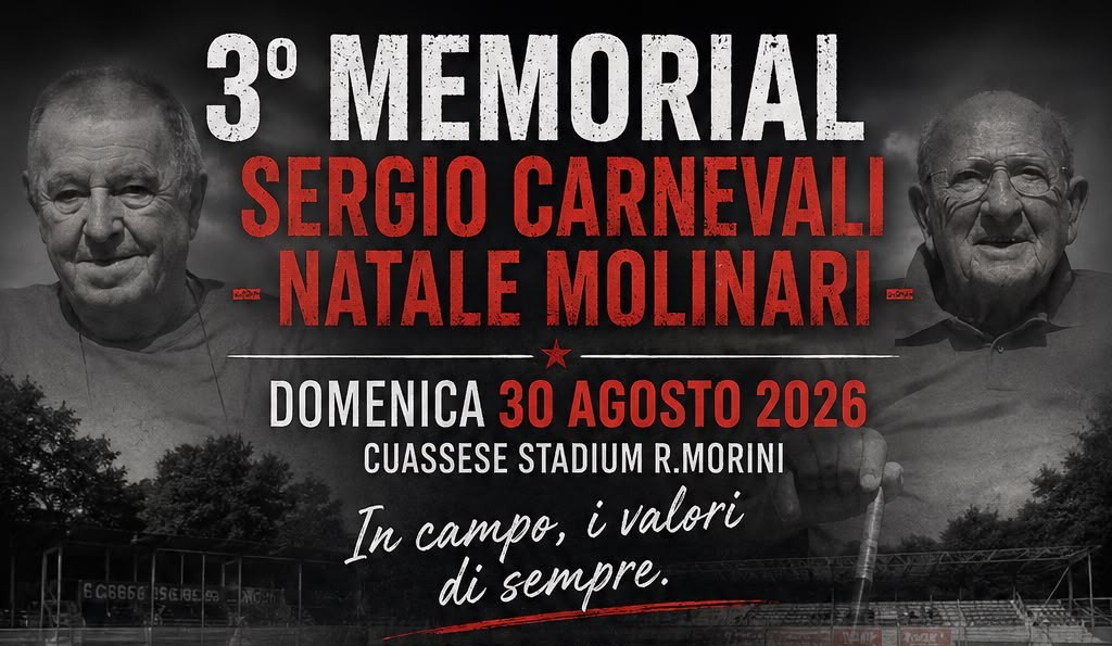 Il Memorial Carnevali/Molinari cresce ancora: domenica da non perdere in casa Cuassese