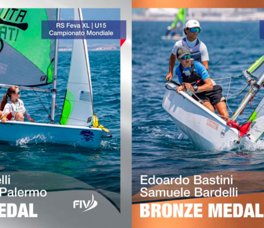 Vela – Pioggia di medaglie ai Mondiali RS Feva: tre varesotti sul podio di Travemunde