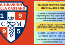 Union Villa Cassano, il futuro passa dai giovani: “Abbiamo progetti per tanti anni”. Rilancio Open Day