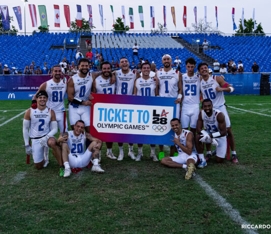 L’Italia del Flag Football nella storia! Il trionfo sul Canada vale il primo storico pass per le Olimpiadi