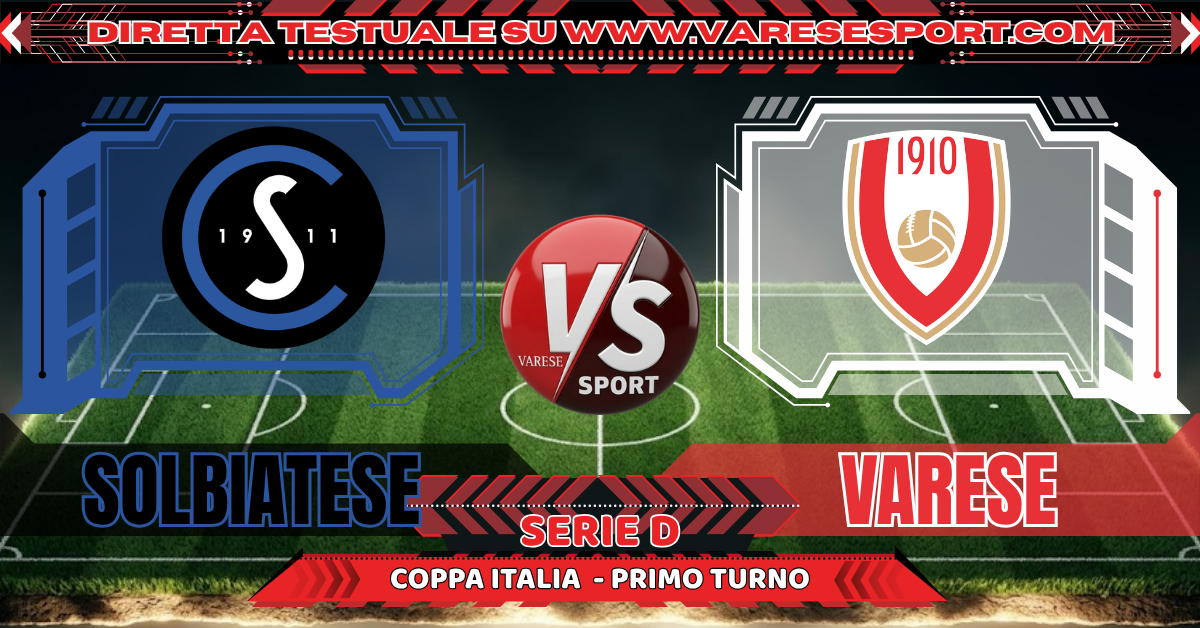 Solbiatese-Varese diretta testuale