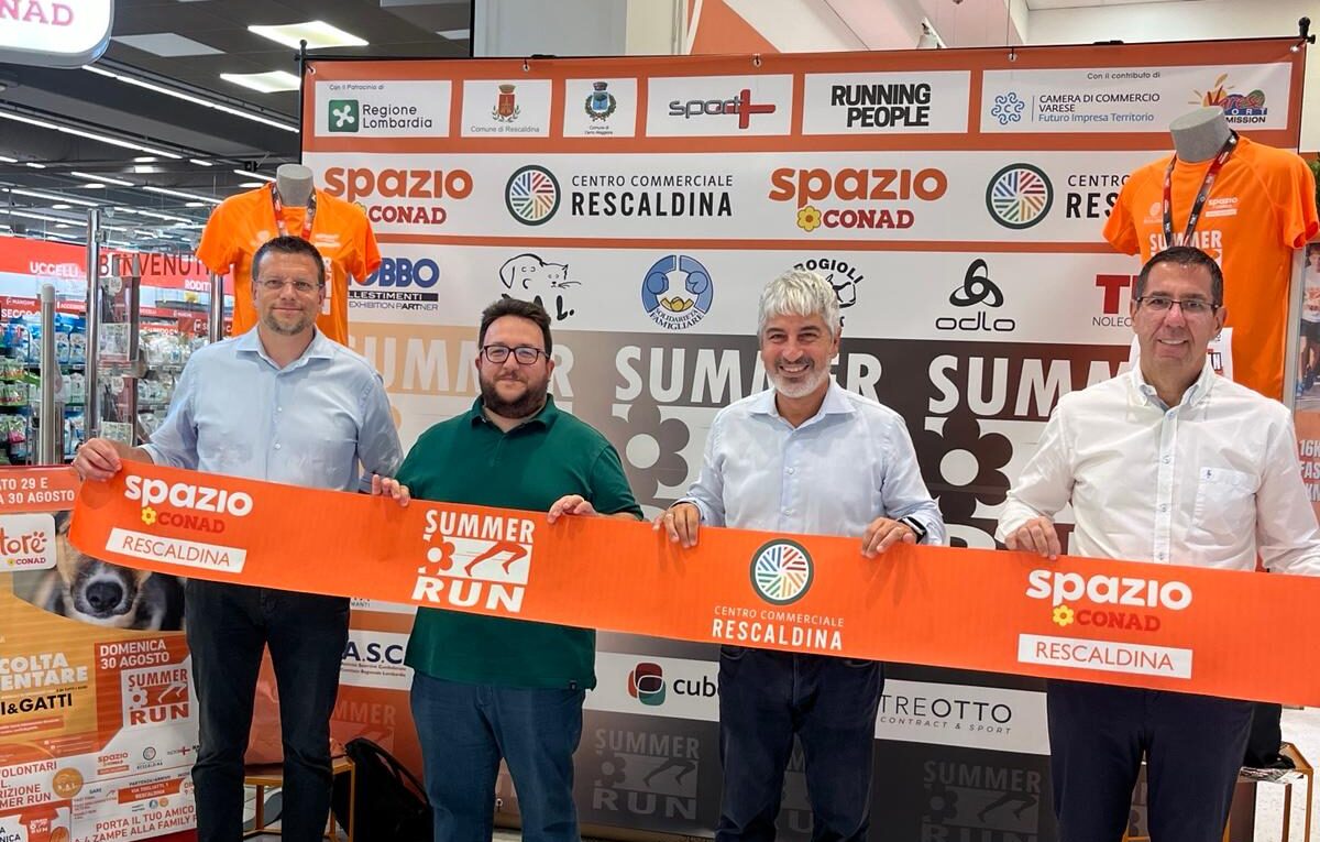 La seconda edizione della Summer Run si prepara ad illuminare il Centro Commerciale Rescaldina: “Corsa originale e frizzante”