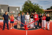 L’inaugurazione del nuovo campetto esterno del Campus – IN FOTO
