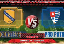 Arconatese – Pro Patria, la diretta