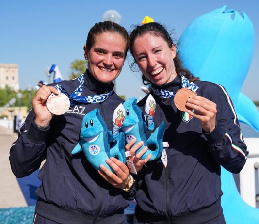 Giochi del Mediterraneo: ItalRemo a trazione Canottieri Gavirate con Borgonovo, Spirito e Borghi