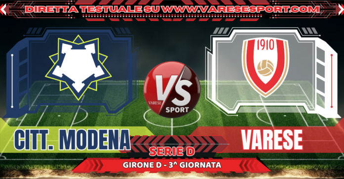 Cittadella Modena - Varese diretta testuale