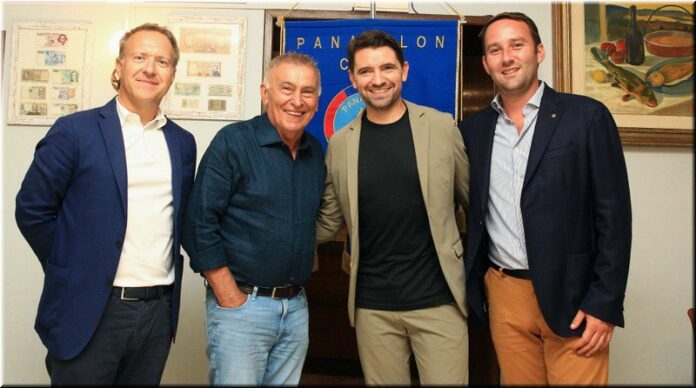 da sx sergio terzaghi, ernesto e nicolo' ramella, luca broggini