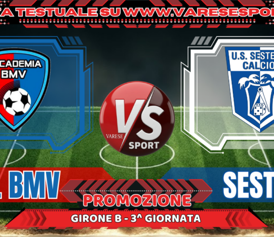 Accademia BMV – Sestese, la diretta