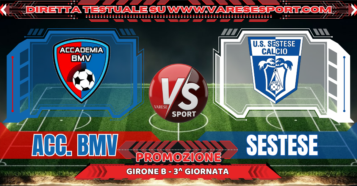 Diretta Testuale Accademia BMV – Sestese