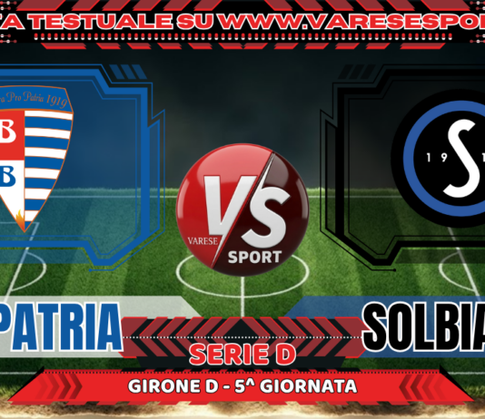 Pro Patria – Solbiatese, la diretta