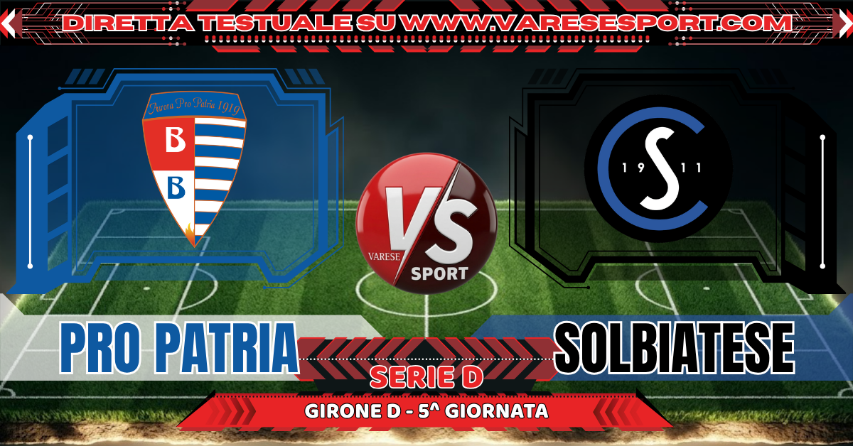 Diretta Testuale Pro Patria – Solbiatese