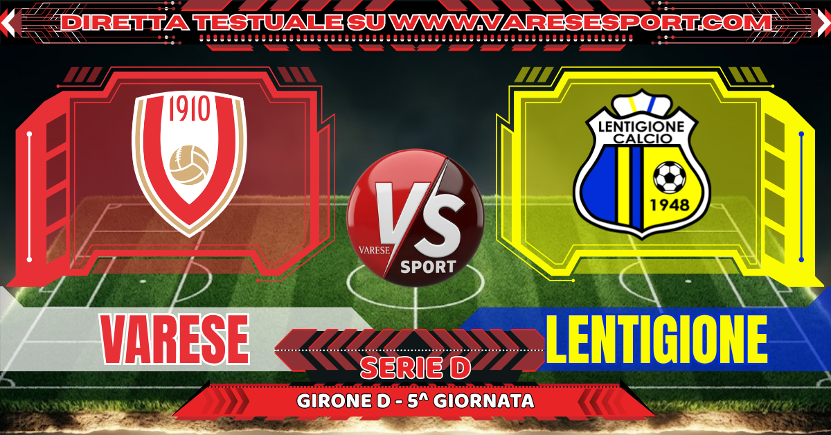 Diretta Testuale Varese – Lentigione