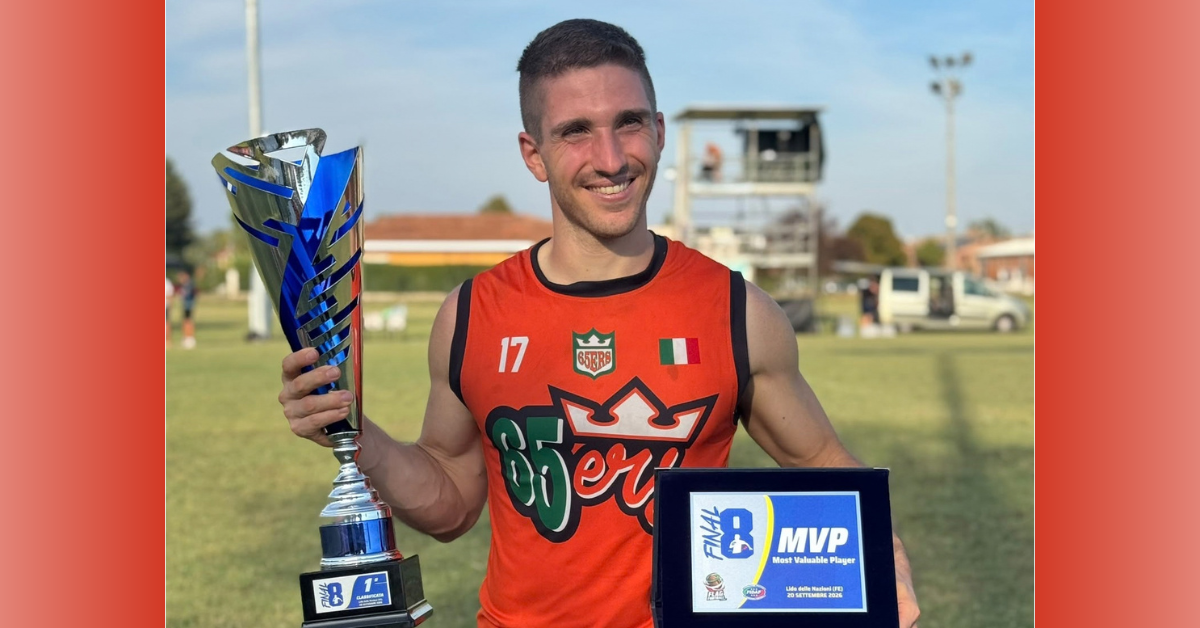 Frogs 65ers sul tetto d’Italia! Trionfo tricolore da imbattuti, Passera MVP: “Vittoria di tutti”