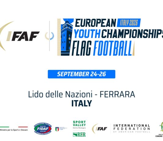 Flag Football, l’Europa giovanile si dà appuntamento a Spiaggia Romea: tre Nazionali azzurre in campo