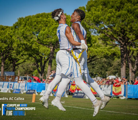 Flag Football, Italia U17 maschile in semifinale agli Europei: domani sfida a Israele