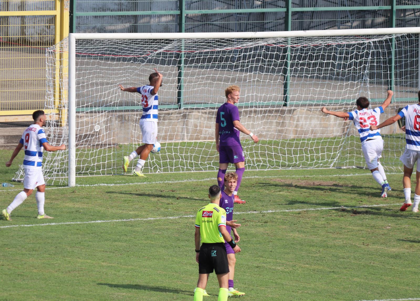 Crema brulée. Nanni e Mapelli per la terza vittoria della Pro Patria (2-0)