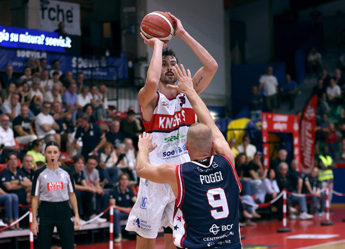 26/09/2026 | Legnano Knights - UCC Piacenza 71-68 / Mattia Mastroianni (c) www.legnanobasket.it