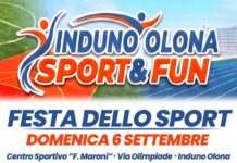 Tutto pronto per la prima edizione di “Induno Olona Sport & Fun”, la festa dello sport all’insegna di benessere e divertimento