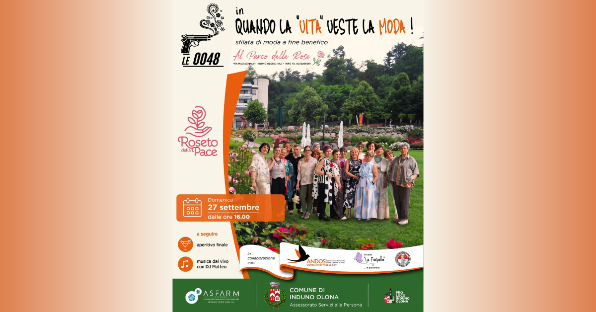 “Quando la vita veste la moda”: a Induno Olona la sfilata benefica delle “0048”