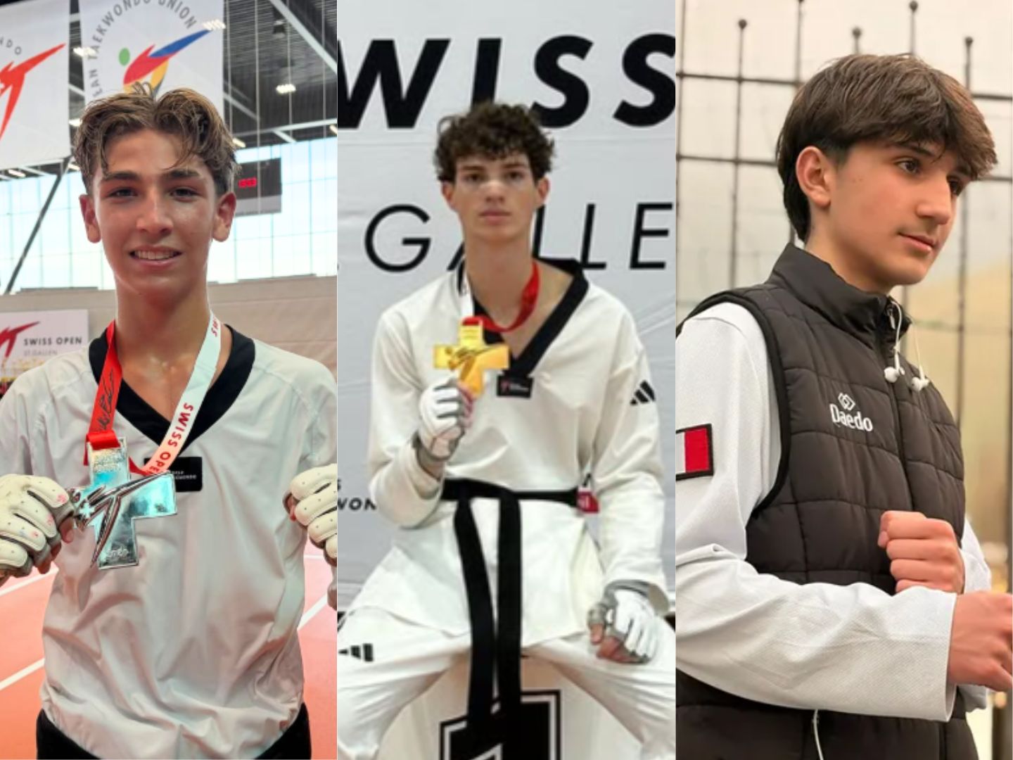 Il taekwondo lombardo brilla allo Swiss Open: vince Difilippo, Marangolo e Nunziati d’argento