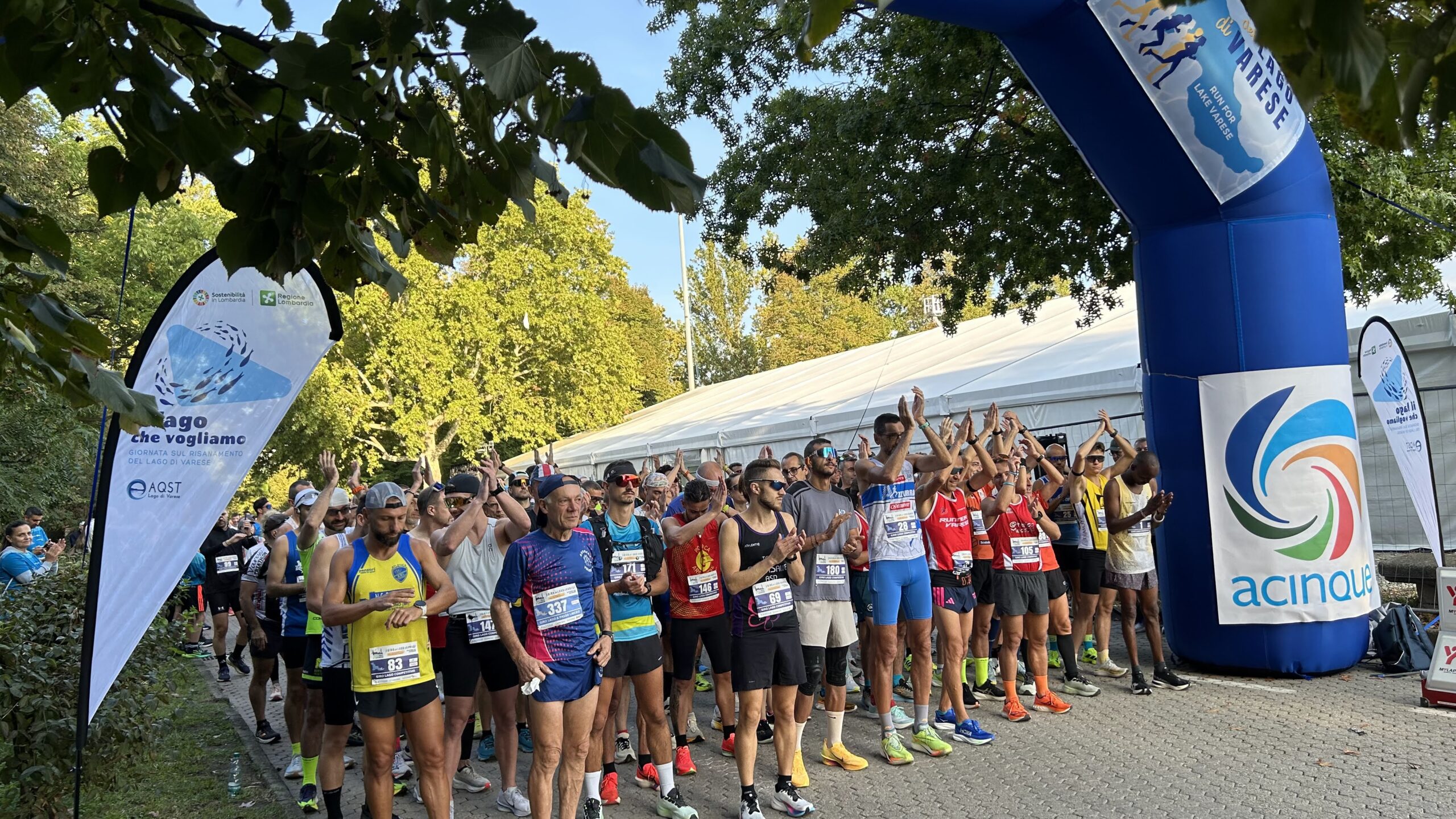 500 atleti alla 3^ Run for Lake Varese: festa per il territorio, vincono Njeri e Falaschi
