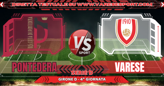 Pontedera - Varese diretta testuale