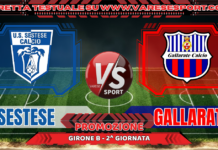 Sestese-Gallarate, la diretta