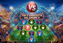 La “Top11 varesotta” del Girone D – L’MPV Valmori trascina la Castellanzese. Bene Varesina e Pro Patria