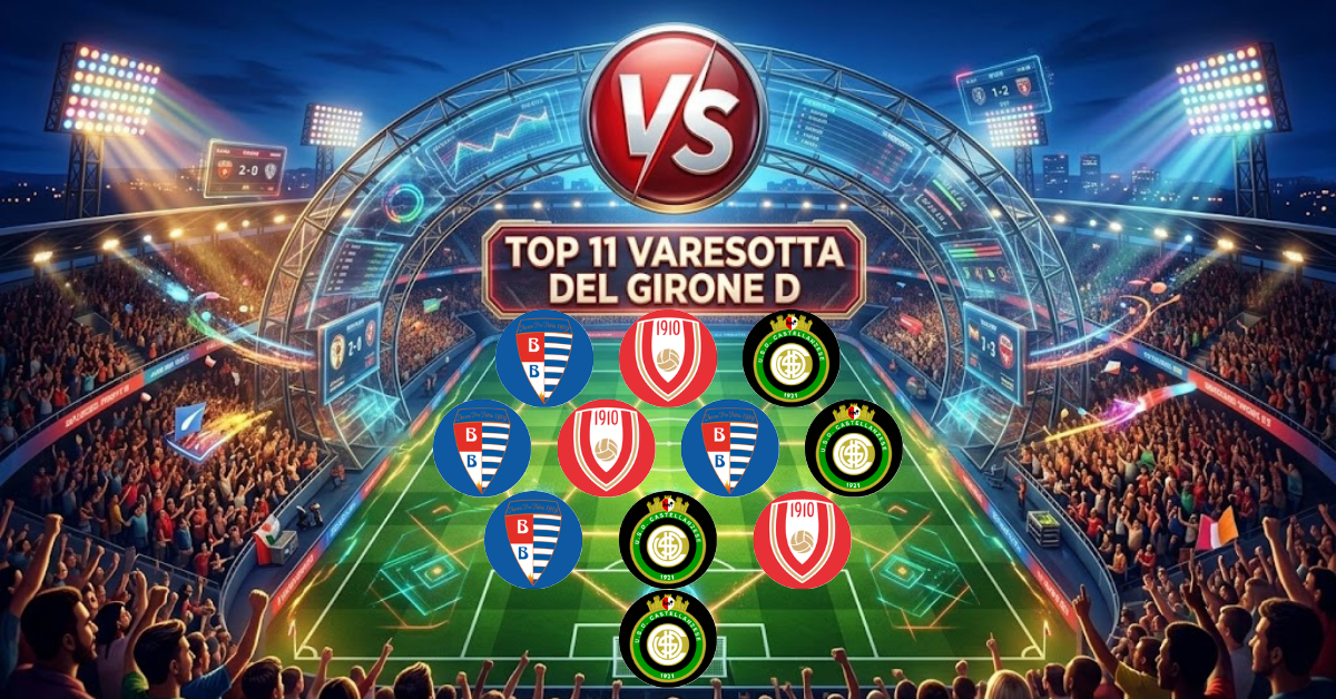 La “Top11 varesotta” del Girone D – Attacco da sogno: Castellanzese, Pro Patria e Varese col turbo