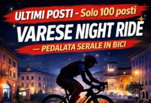 Varese Night Ride al gran finale: venerdì pedalata e festa benefica con i campioni ad Arcisate