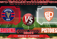 Varesina – Pistoiese in diretta