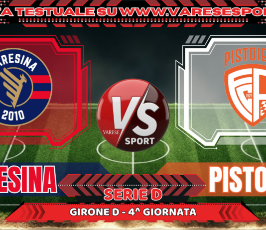 Varesina – Pistoiese in diretta