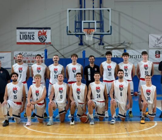 Basket Busto Lions, scatta la Divisione Regionale 2: identità nuova e fame di salvezza