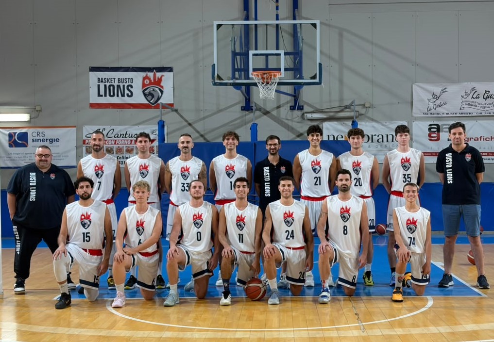 Basket Busto Lions, scatta la Divisione Regionale 2: identità nuova e fame di salvezza