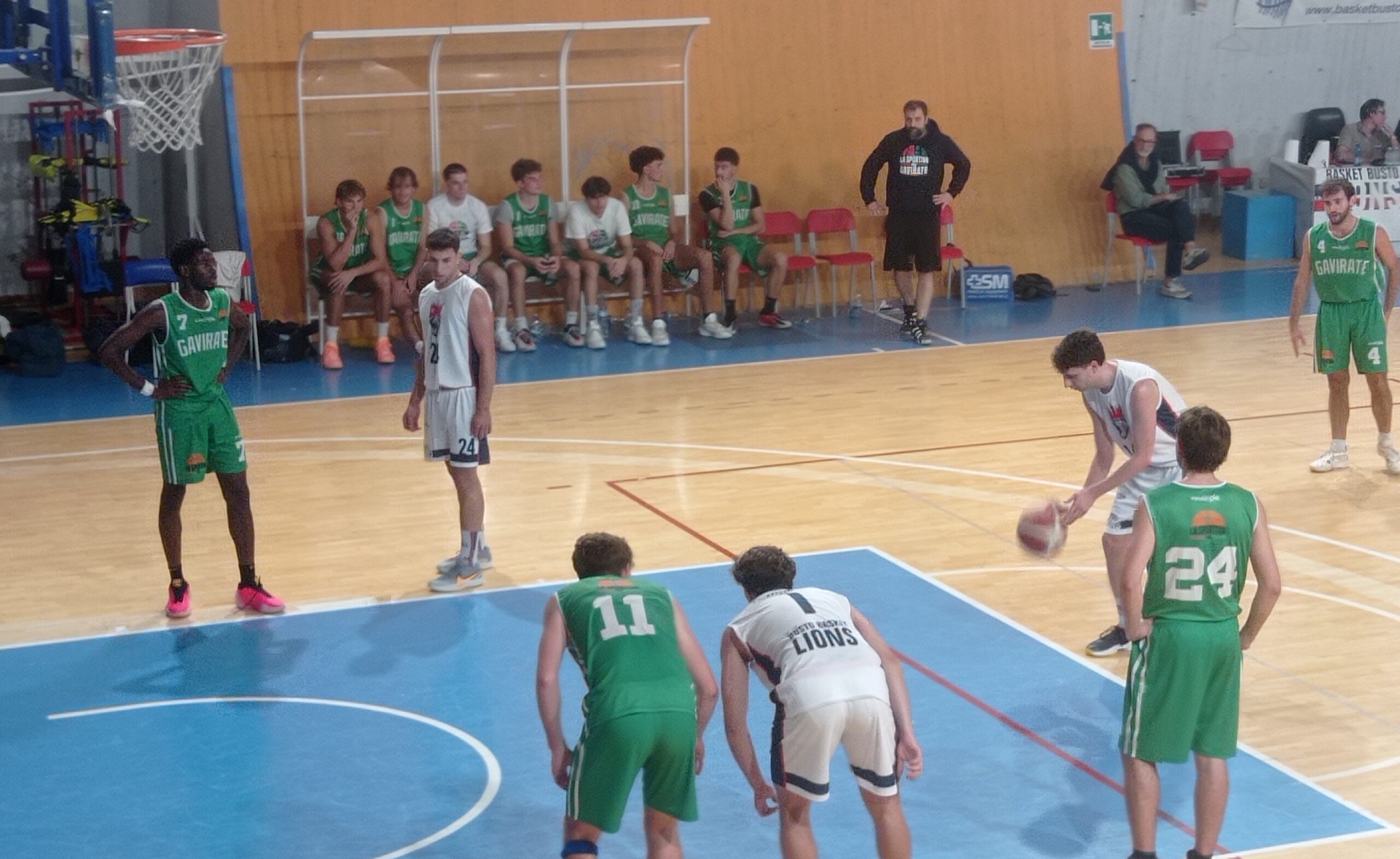 DR2: Busto Lions a testa alta, ma nel finale punto a punto fa festa La Sportiva Gavirate (60-63)