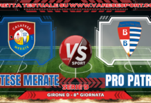 Casatese Merate – Pro Patria, la diretta