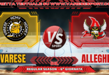 Varese – Alleghe in diretta