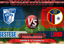 Sestese-Luino, la diretta