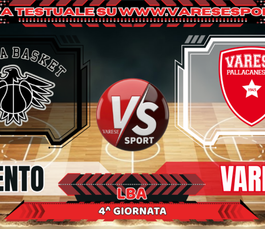 Trento-Varese, la diretta